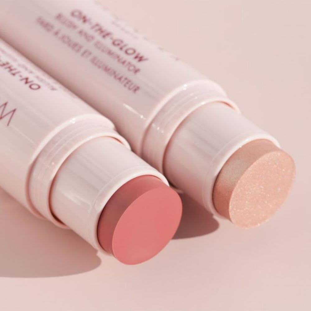 Wander Beauty On-The-Glow Blush & Illuminator Stick✨NIB Sienna Sunset Nude Glow